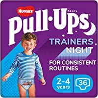 Los mejores  - Huggies Pull-Ups - Pantalones de entrenamiento para niños- talla 2-4 años- talla de pañal 5-6+- 36 niños grandes